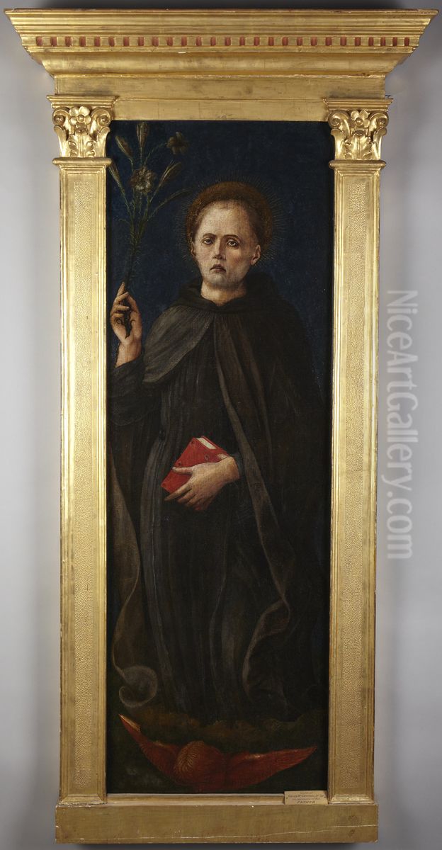 Blessed Filippo Benizzi Oil Painting by Liberale Da Verona