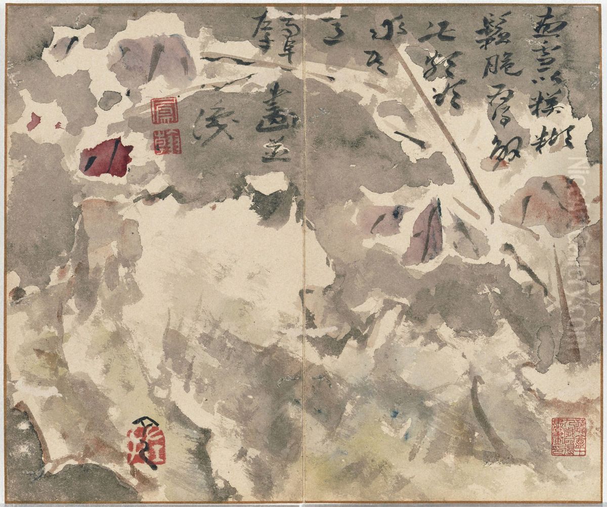 In Wind and Snow Oil Painting by Gao Fenghan