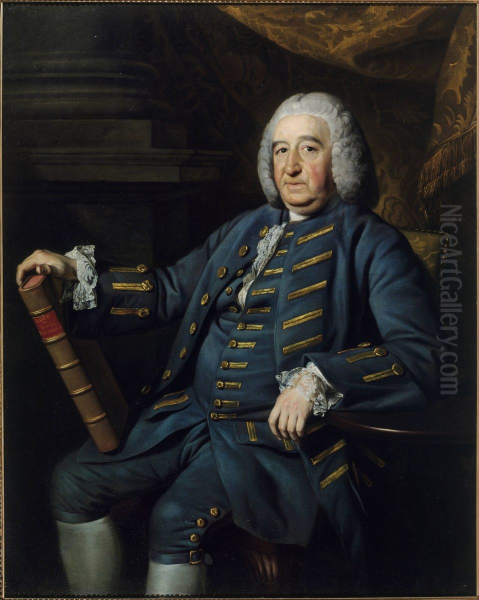 Portrait of a Gentleman Oil Painting by Nathaniel Dance-Holland