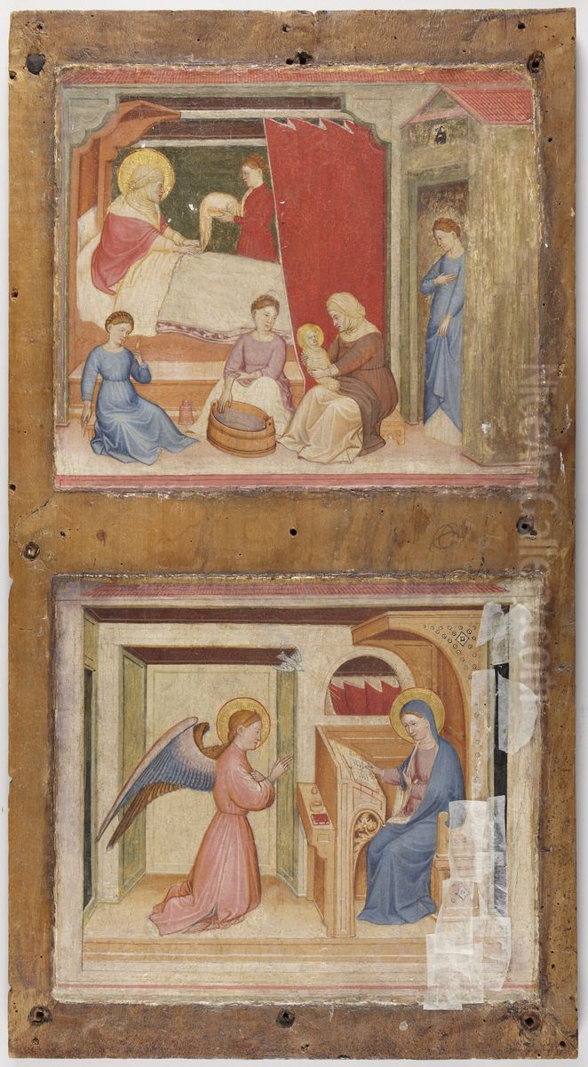 Annunciation Oil Painting by Altichiero