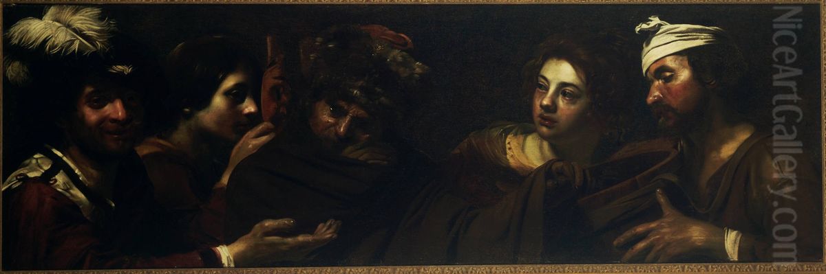 Allegory of Winter Oil Painting by Nicolas Regnier