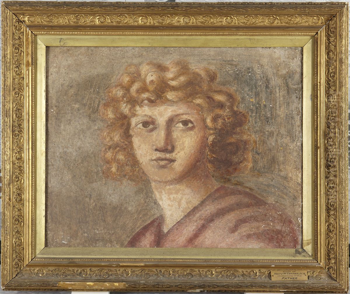 Head of a Youth Oil Painting by Perino del Vaga