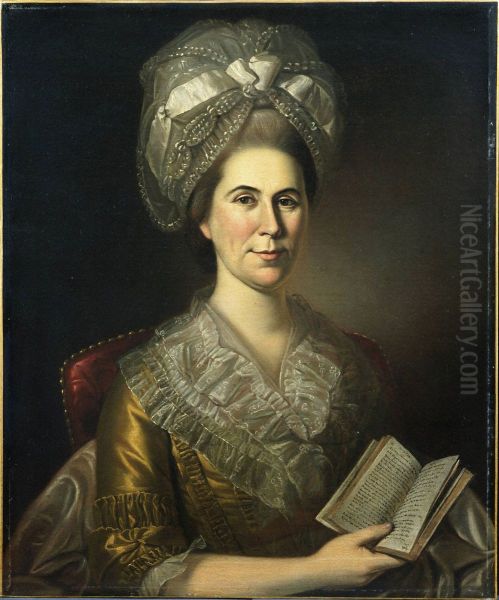 Mrs. Elias Boudinot IV Oil Painting by Charles Willson Peale
