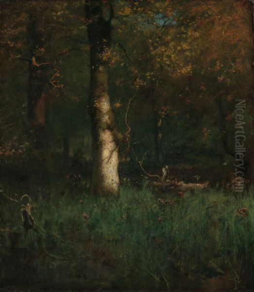 The Home of the Heron Oil Painting by George Inness
