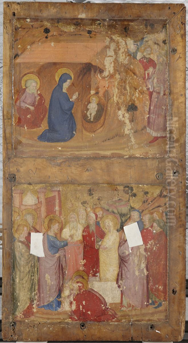 Marriage of the Virgin Oil Painting by Altichiero