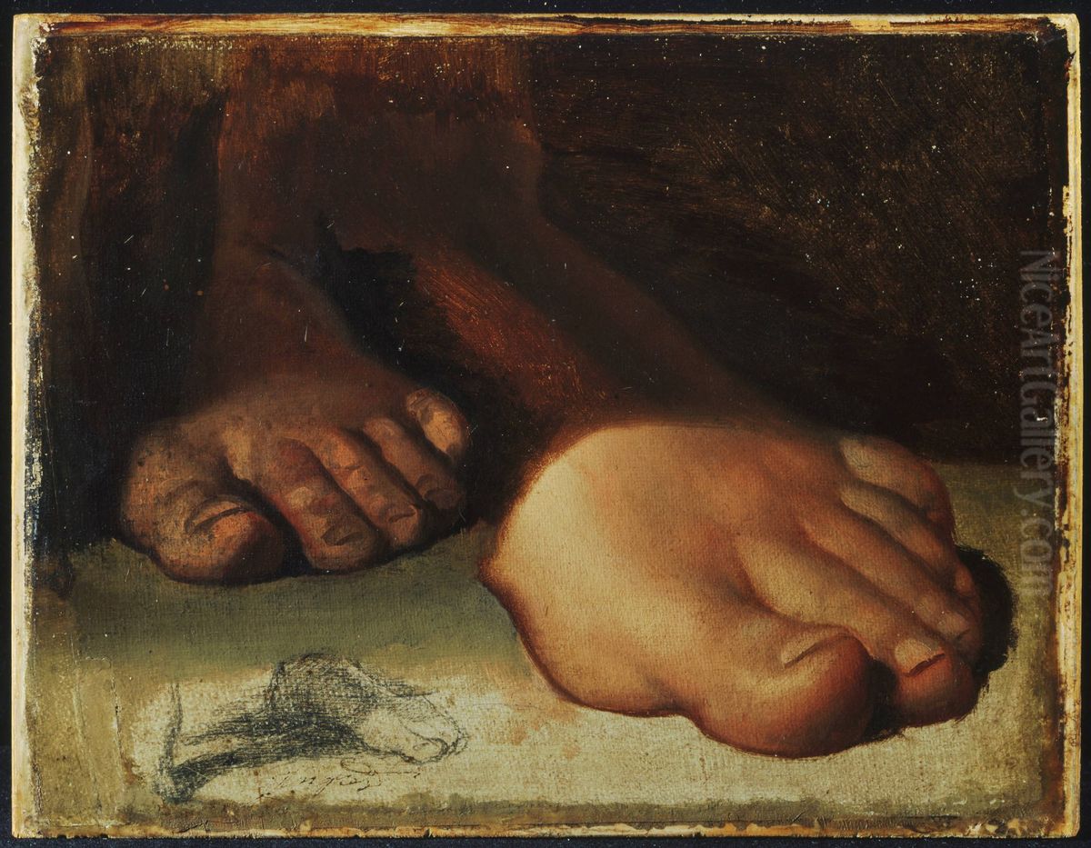 Studies for foot in 