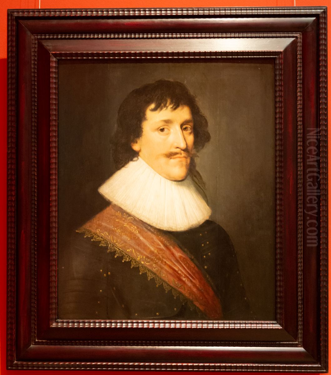 Herzog Christian von Braunschweig (1599 - 1626) Oil Painting by Michiel Jansz. van Mierevelt