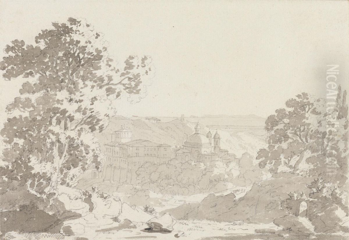 Larice Oil Painting by Sir George Beaumont, 7th Baronet