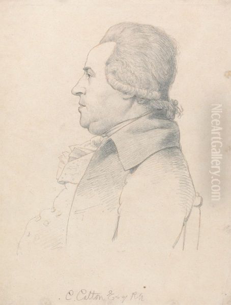 Charles Catton, R. A. Oil Painting by William Daniell RA