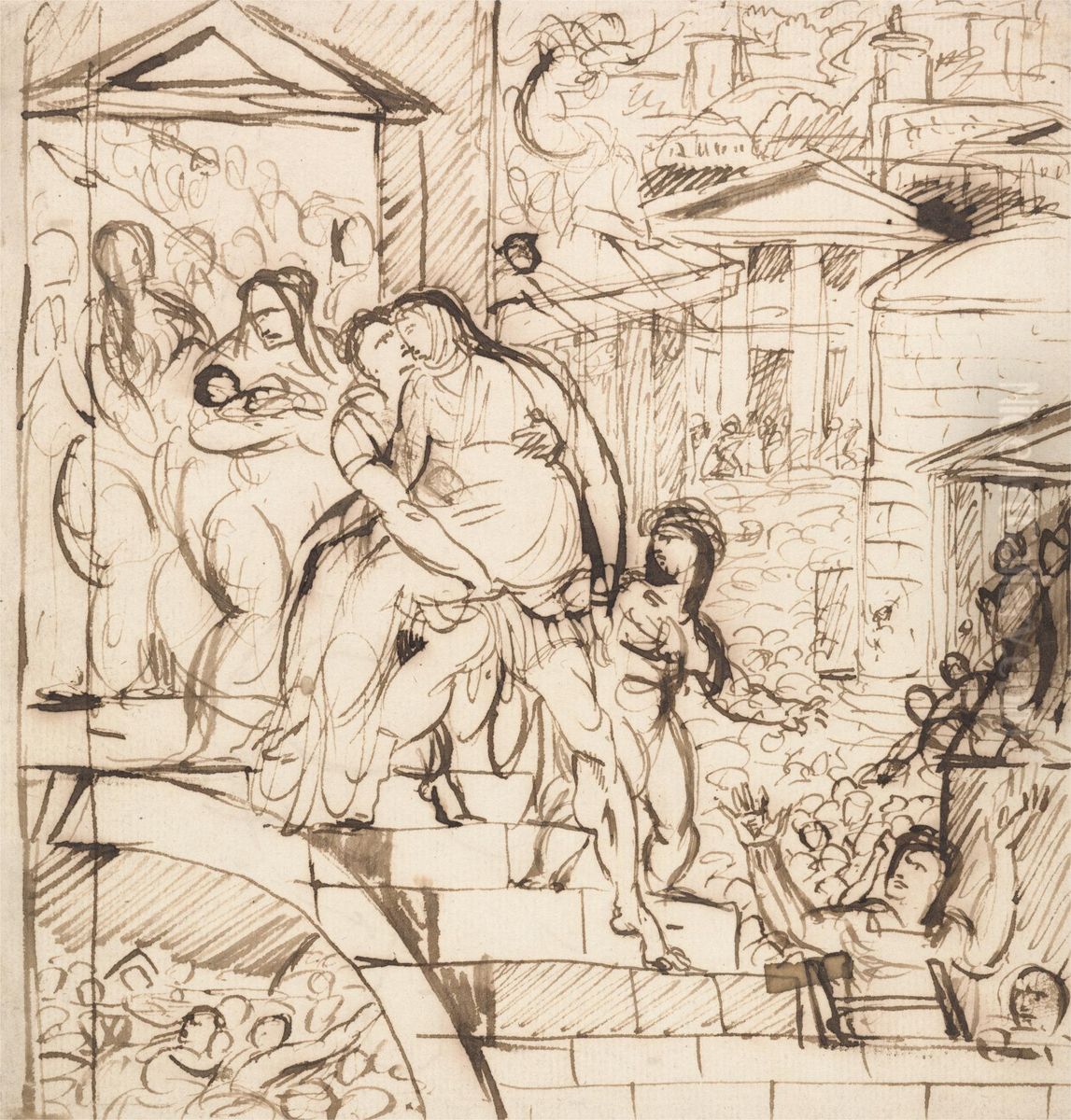 The Banishment of Aristides Oil Painting by Benjamin Haydon