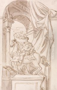 A Study of Agostino Cornacchini's Statue of Charlemagne, St. Peter's Basilica, Rome