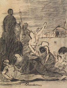Study of a Military Scene