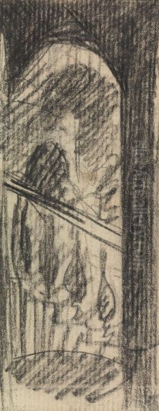 The Murder of Duncan - Lady Macbeth, Approaching Macbeth and the Body Oil Painting by Benjamin Haydon