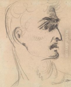 Study of a Man's Facial Expression