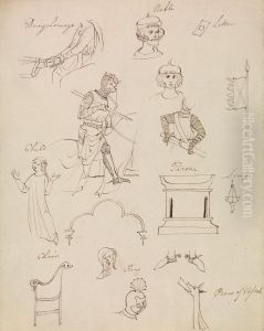 figure Studies for Medieval Noble Life figure Studies for Medieval Noble Life
