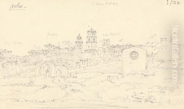 Arles, France Oil Painting by Robert Smirke