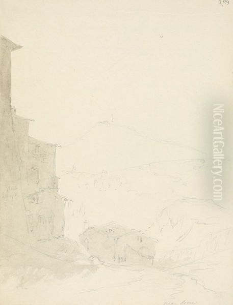 Near Rome Oil Painting by Robert Smirke