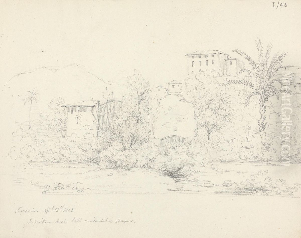 Terracina, Italy Oil Painting by Robert Smirke