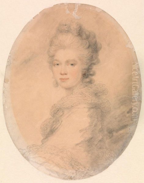 Countess Poulett Oil Painting by Ozias Humphry