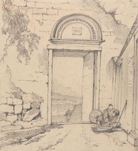 Peasant Seated by a Doorway