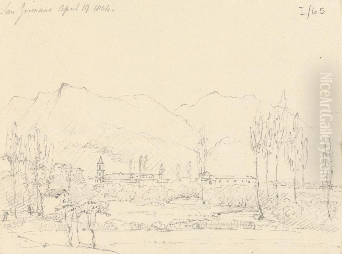 San Germano Oil Painting by Robert Smirke