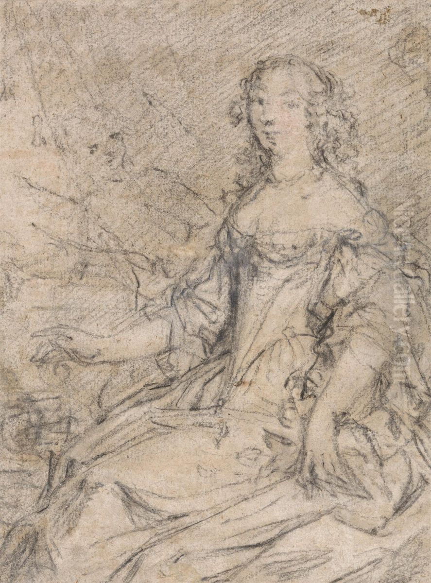 Study for the Portrait of a Lady Oil Painting by Peter Lely