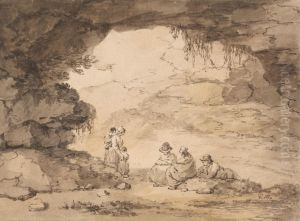 Peasants in a Grotto