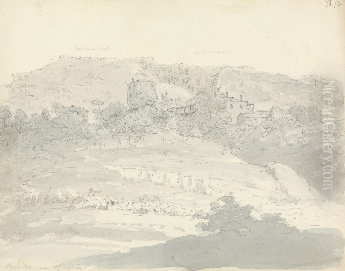 Agonitra Near Olympia Oil Painting by Robert Smirke