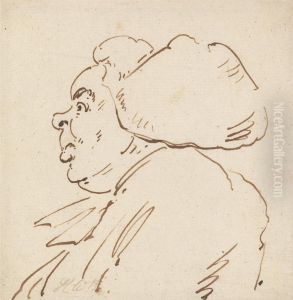 Profile Facing Left, Head and Shoulders