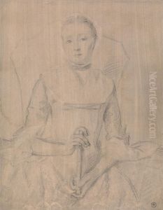 Margaret Ramsay, the Artist's Second Wife (Died 1782)