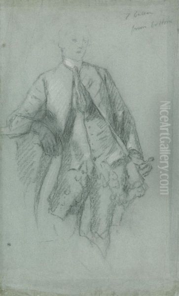 Study for the Portrait of William Guise Oil Painting by Allan Ramsay