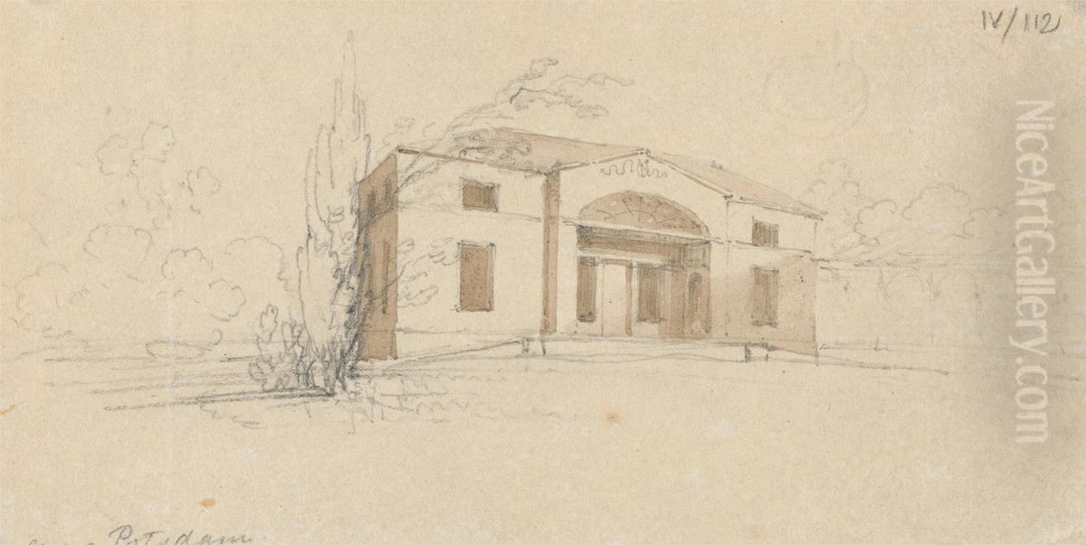 Near Potsdam Oil Painting by Robert Smirke