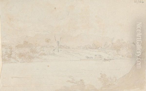 Landscape Oil Painting by Robert Smirke