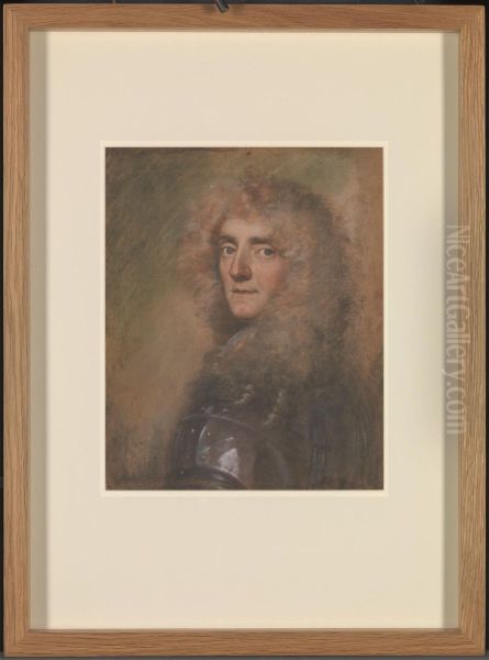 Portrait of Phillip Woolrich (b.1628) Oil Painting by John Greenhill