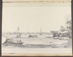View of Calcutta from Garden House Reach
