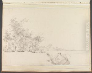 View of a Mausoleum at Rajmahal