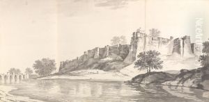 A View of the Fort of Jionpoor upon the banks of the River Goomty