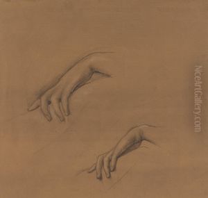 Studies for a Hand in The Godhead Fires