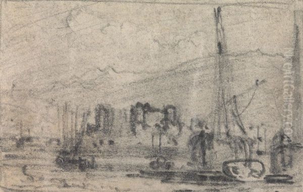 From an Album of Sixty-one Topographical Sketches Oil Painting by John Varley