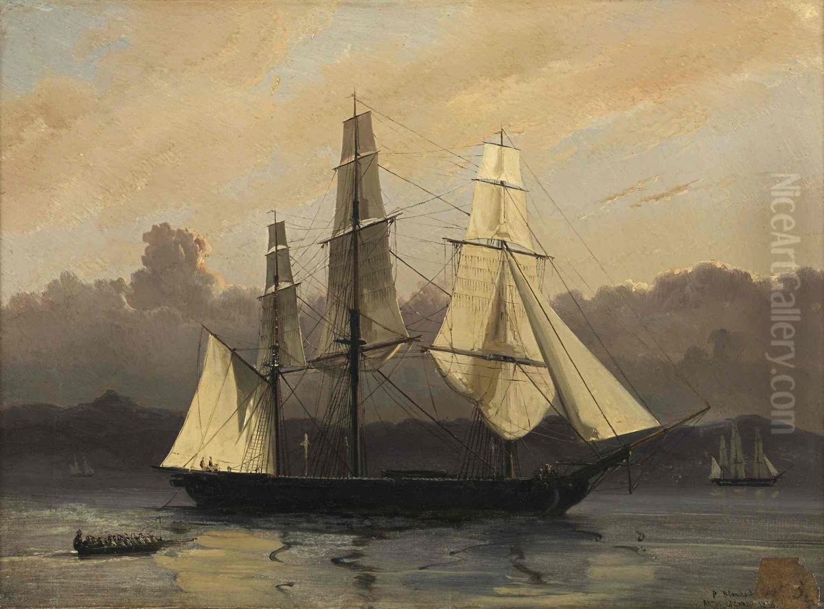 La Creole Oil Painting by Pharamond Blanchard