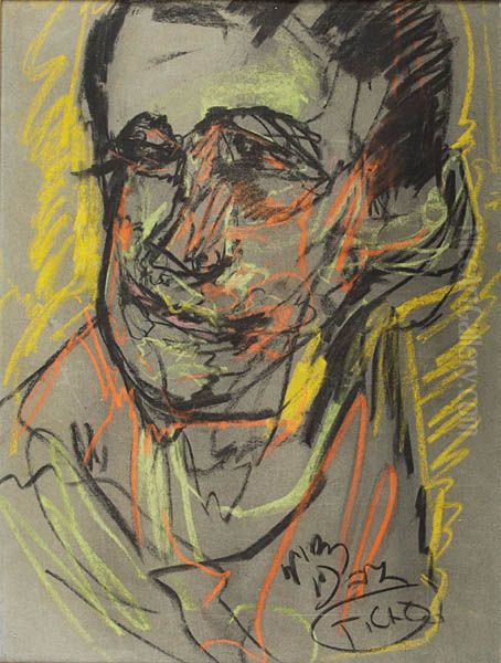 Portrait of a Man Oil Painting by Stanislaw Ignacy Witkiewicz