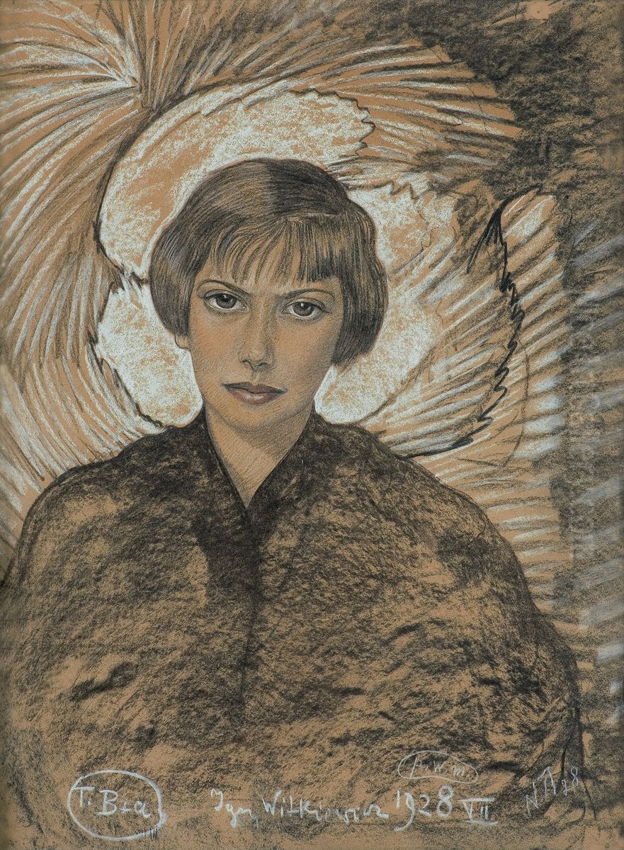 Portrait of Zosia, Fordanser from the 