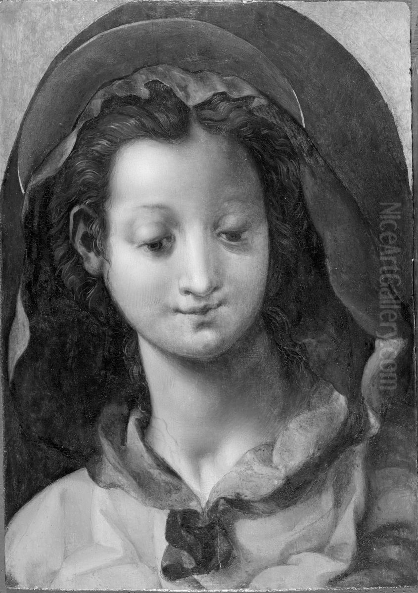 Bust of the Virgin Oil Painting by Pontormo