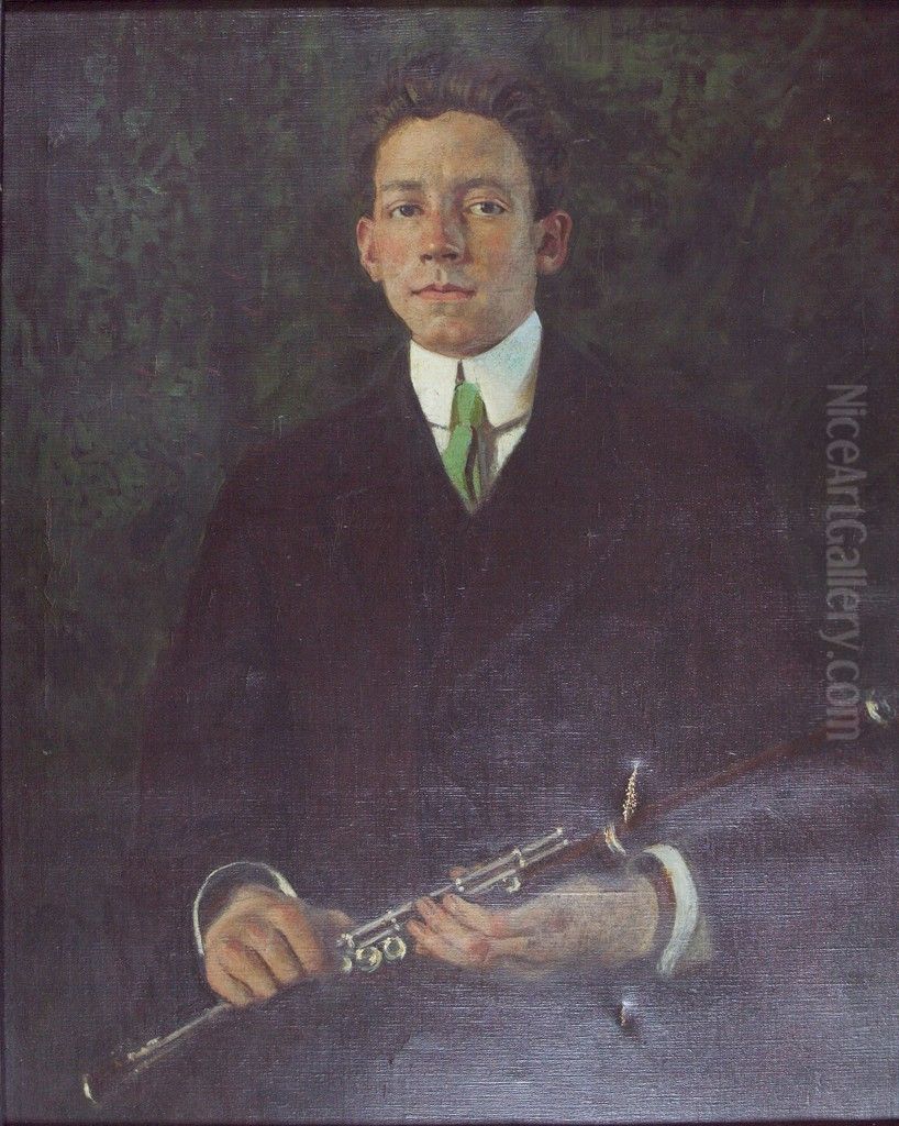 John MacKnight Oil Painting by Denman Ross