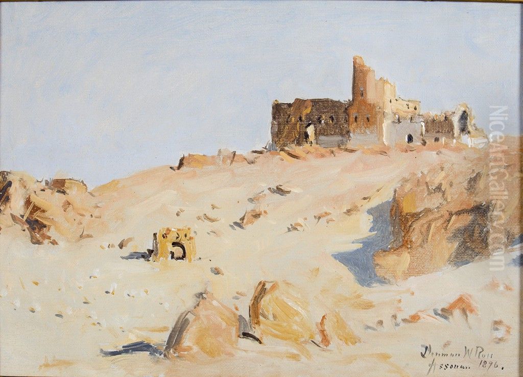 Assouan, Egypt Oil Painting by Denman Ross