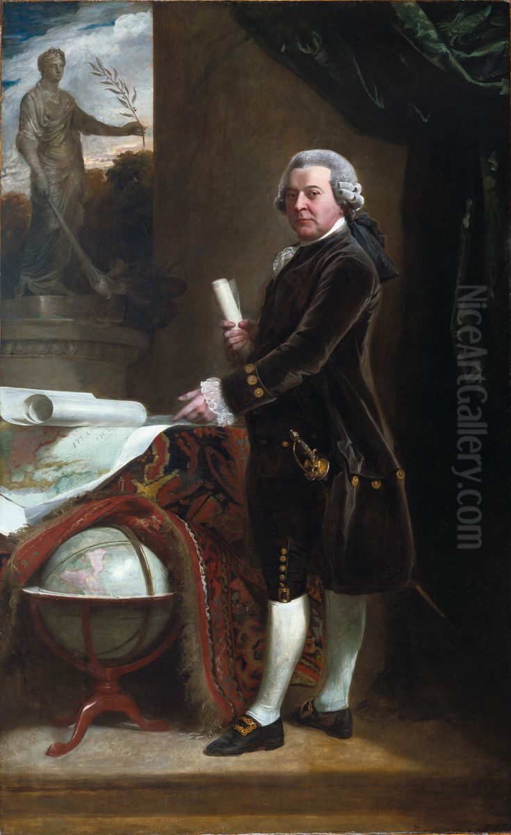 John Adams (1735-1826) Oil Painting by John Singleton Copley