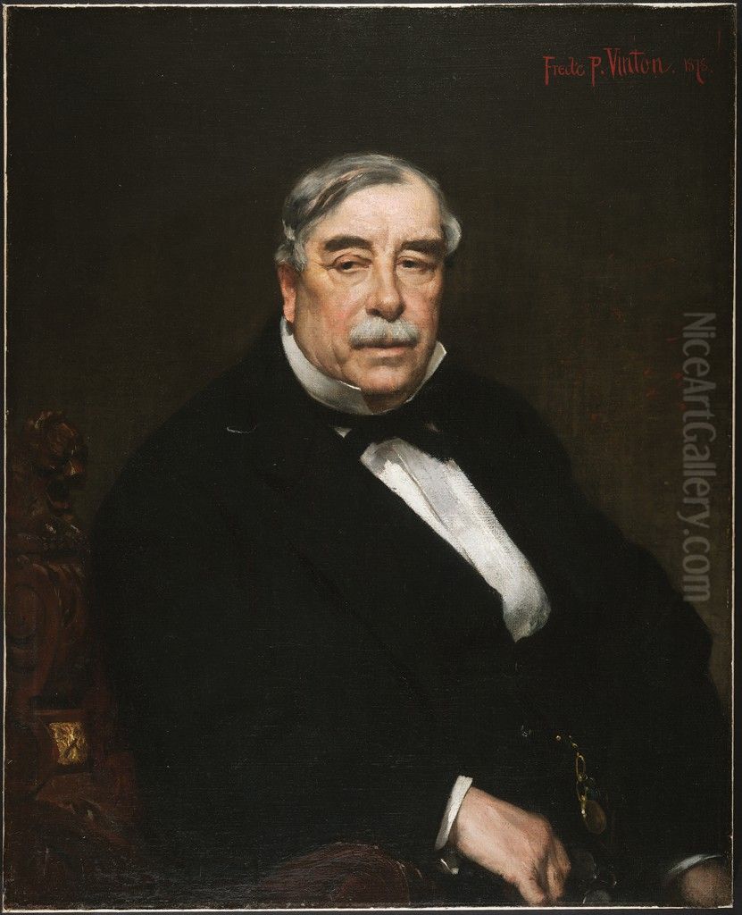 Thomas Gold Appleton (1812-1884) Oil Painting by Frederic Porter Vinton