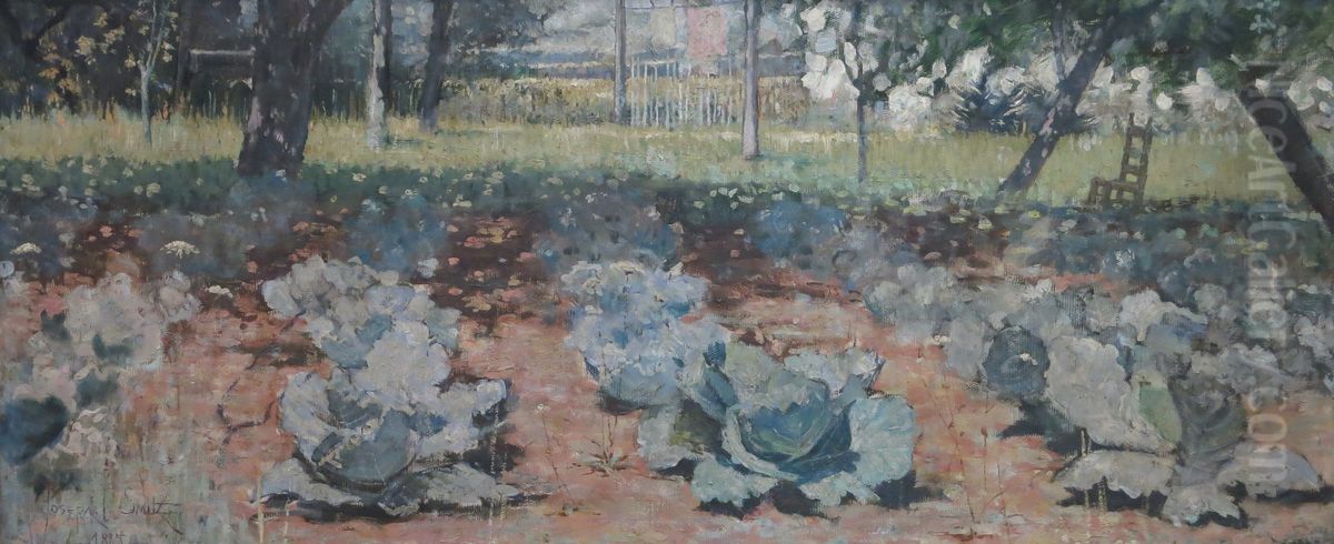 Cabbages Oil Painting by Joseph Lindon Smith