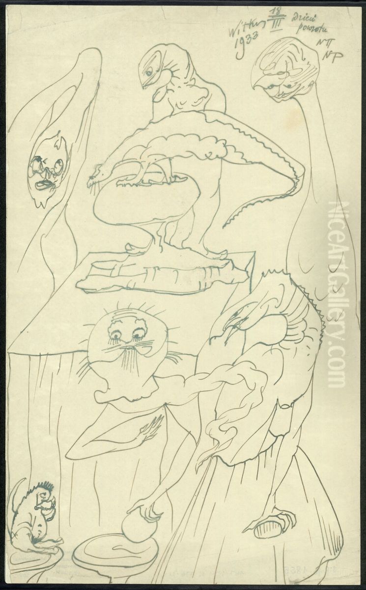 Day of return Oil Painting by Stanislaw Ignacy Witkiewicz (Witkacy) Day of return Oil Painting by Stanislaw Ignacy Witkiewicz (Witkacy)