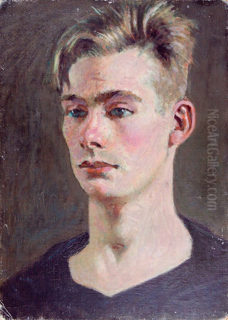 John Feeney Oil Painting by Denman Ross